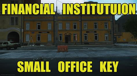 Tarkov financial institution small office key - Car dealership closed section key (LexOs sect.) is a Key in Escape from Tarkov. A key to the closed section on the second floor of the LexOs car dealership. This is a required location for the quest Your Car Needs a Service This is a required location for the quest Out of Time In Jackets Pockets and bags of Scavs On Kaban Grate door on the second floor of the LexOs car dealership at Streets of ... 